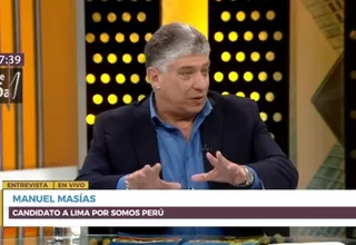 Masías a Susel Paredes: "Nunca fui racista u homofóbico"