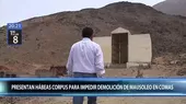 Mausoleo terrorista: presentan habeas corpus para detener demolición  - Noticias de habeas-data