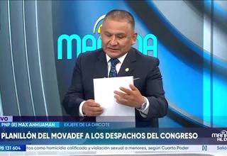 Max Anhuamán pide filtros para personal del Congreso tras informe sobre planillones del Movadef