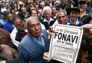 Mayores de 65 años y discapacitados son prioridad en pagos de Fonavi