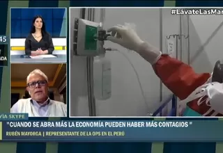 Mayorga sobre COVID-19: Cuando se abra más la economía probablemente se vea un repunte de casos