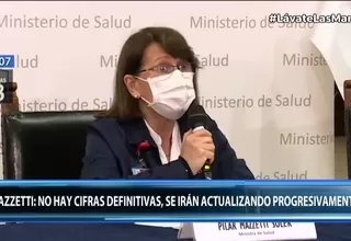 Mazzetti sobre COVID-19: No hay cifras definitivas de fallecidos, análisis de casos será continuo