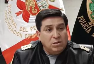 Medios: Destituyen a comandante general de la PNP