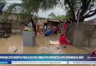 MEF aprueba 23 formatos de Obras por Impuestos para agilizar obras ante El Niño
