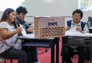 MEF: crédito suplementario incorpora recursos para Elecciones Municipales y Regionales