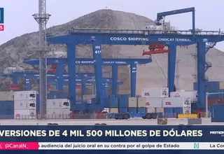 China invertirá 4,500 millones en el megapuerto de Chancay