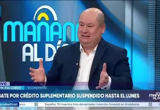 Melvin Escudero: Aprobación del crédito suplementario no debe retrasarse por criterios políticos