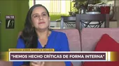 Mendoza sobre Gabinete Bellido: "Hicimos críticas de forma interna" - Noticias de veronika-mendoza