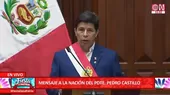Pedro Castillo: Le gritan "corrupto" en el Congreso durante mensaje a la Nación - Noticias de mensaje-nacion