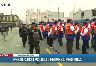 Mercado Central y Mesa Redonda declaradas zona restringida desde hoy