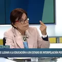 Cabanillas: Me gustaría que la ministra de Educación no sea interpelada