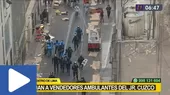 Mesa Redonda: Desalojan a vendedores ambulantes que tomaron jirón Cuzco  - Noticias de desalojo