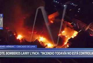 Mesa Redonda: drone muestra imágenes del enorme incendio