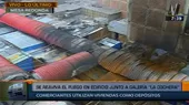 Mesa Redonda: fuego se reaviva en casas aledañas a galería La Cochera - Noticias de galerias