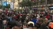 Mesa Redonda y Gamarra abarrotadas de gente a pocos días de Navidad - Noticias de navidad