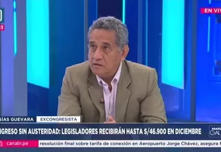 Mesías Guevara critica beneficios congresales y bonos recientes