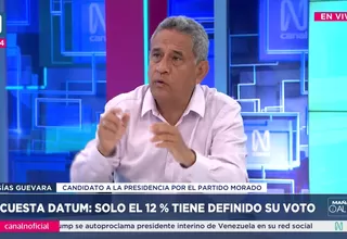 Mesías Guevara propone reformar modelo minero para reducir conflictos