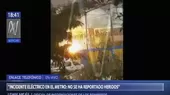 Metro de Lima: video muestra el momento de la explosión  - Noticias de whatsapp