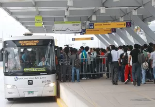 Metropolitano: Expreso 4 reforzará atención por elecciones municipales