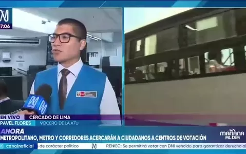 Metropolitano, Metro y corredores operarán con normalidad por elecciones