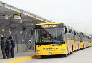 Metropolitano: tarifa de alimentadores sube desde hoy de S/0.50 a S/1.00 