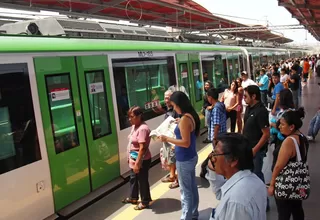 Metropolitano y Metro de Lima funcionarán con normalidad