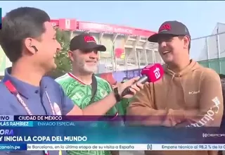 México vive la fiesta mundialista desde el Estadio Azteca: miles de hinchas llegan desde la madrugada