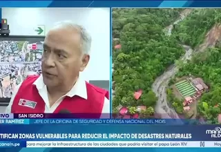 Midis monitorea a más de 8 millones de beneficiarios ante eventual Fenómeno El Niño