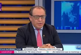 Miembro del TC: fallo por caso Cócteles no sienta precedentes