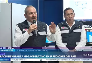 Migraciones realiza operativo simultáneo para detectar a extranjeros en situación irregular