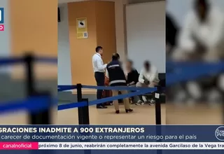 Migraciones negó ingreso a 900 extranjeros en el aeropuerto