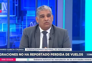Migraciones reporta cero vuelos perdidos y 100 mil ingresos en nuevo Jorge Chávez