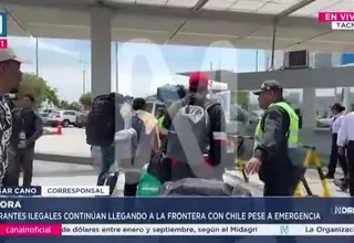 Migrantes burlan control en frontera y cruzan hacia territorio peruano