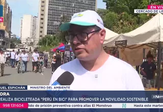 Ministro del Ambiente afirma que contrataciones de visitantes a Palacio cumplen normas