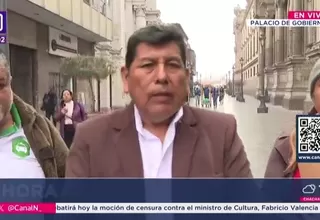 Miguel Palomino pide priorizar mesa de trabajo permanente