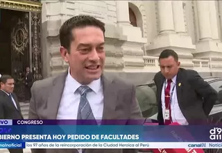 Miguel Torres: “Acá hay una sola agenda, es la agenda Perú” ante pedido de facultades