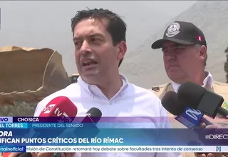 Miguel Torres expresa su malestar con Juntos por el Perú por demora en Comisión de Constitución