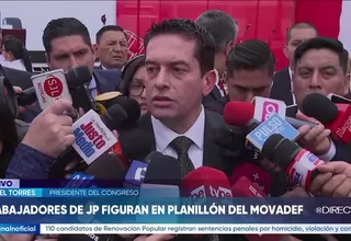 Miguel Torres pide revisar contratación de trabajadores señalados en informe sobre planillones del Movadef