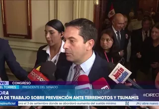 Miguel Torres pide unidad para aprobar facultades al Ejecutivo y cuestiona interpelaciones a ministros