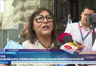 Milagros Jáuregui pide retirar huacos eróticos de Moche: “Hay que cuidar la infancia”