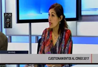 Milagros Salazar: No podemos tolerar esta incapacidad en el INEI