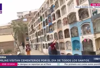 Miles visitan el cementerio Virgen de Lourdes por el Día de Todos los Santos