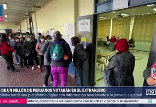 Un millón de peruanos votará en el extranjero