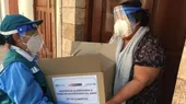 El MIMP llevó canastas con alimentos a familias que acogieron a niños sin hogar  - Noticias de mimp
