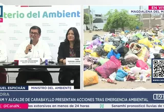 Minam coordina plan de acción por emergencia ambiental en Carabayllo