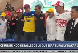 Rally Dakar 2019: el Mincetur dio más detalles sobre la competencia