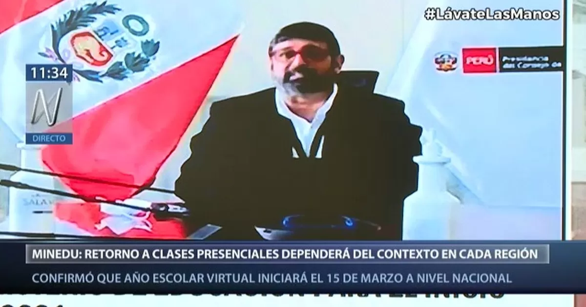 Minedu indica que el retorno a clases presenciales dependerá del contexto de cada región Minedu indica que el retorno a clases presenciales dependerá del contexto de cada región
