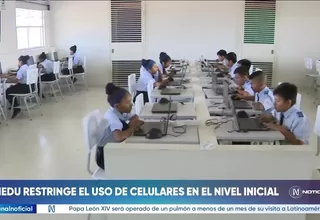 Minedu restringe el uso personal y recreativo de celulares en Educación Inicial