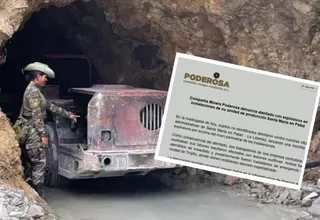 Minera Poderosa denuncia nuevo atentado con explosivos en Pataz