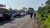 Mineros bloquean carretera Interoceánica - Noticias de carretera-central